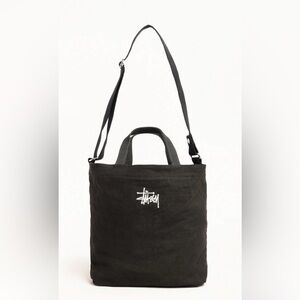 Stussy Black Messenger Bag